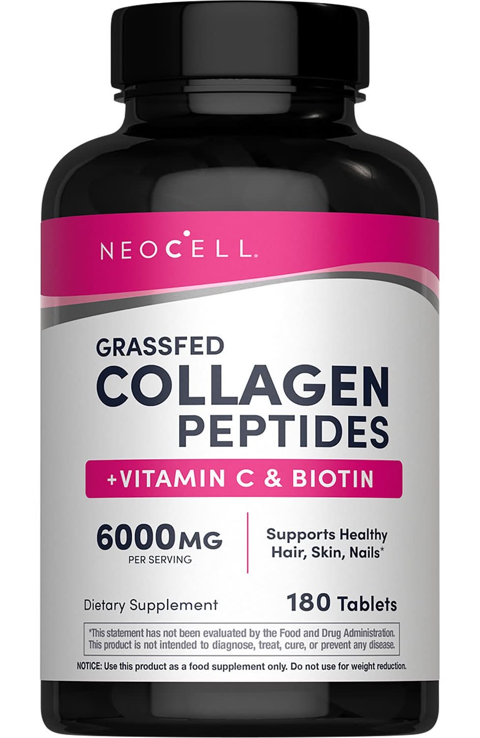 NeoCell Super Collagen+ Vitamin C & Biotin Tablets (180 ct)