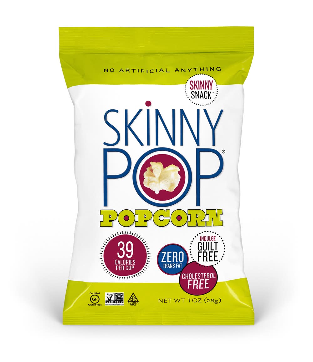 Skinnypop Skinny Snack Original Popcorn 1 Oz Bagged