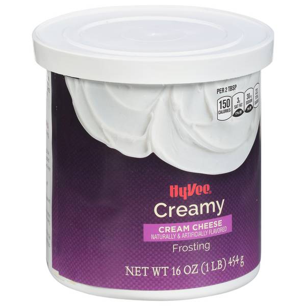 Hy-Vee Creamy Cream Cheese Frosting (16 oz)