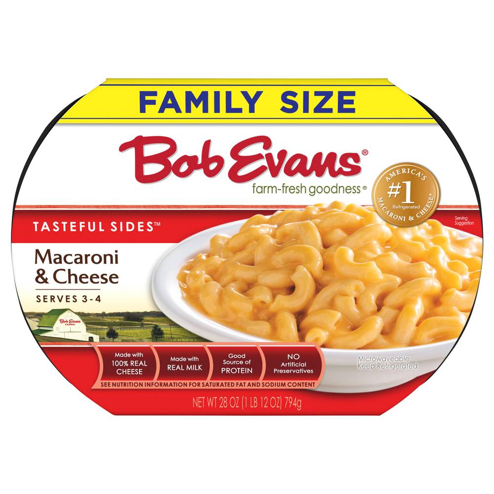 Bob Evans Tasteful Sides Macaroni & Cheese Family pack (1.75 lbs)