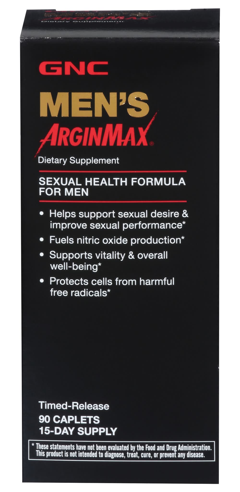 GNC Men's Arginmax Sexual Health Formula Caplets (90 ct)