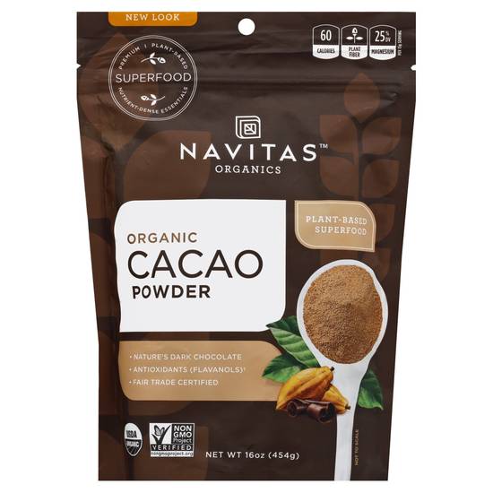 Navitas Organic Cacao Powder Superfood (16 oz)
