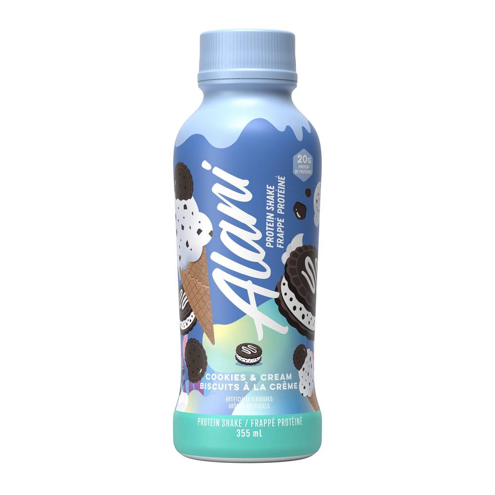 Alani Nu Protein Shake Cookies & Cream 355Ml, 12Ct