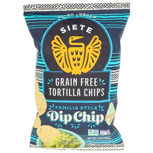 Siete Familia Style Dip Grain Free Tortilla Chips