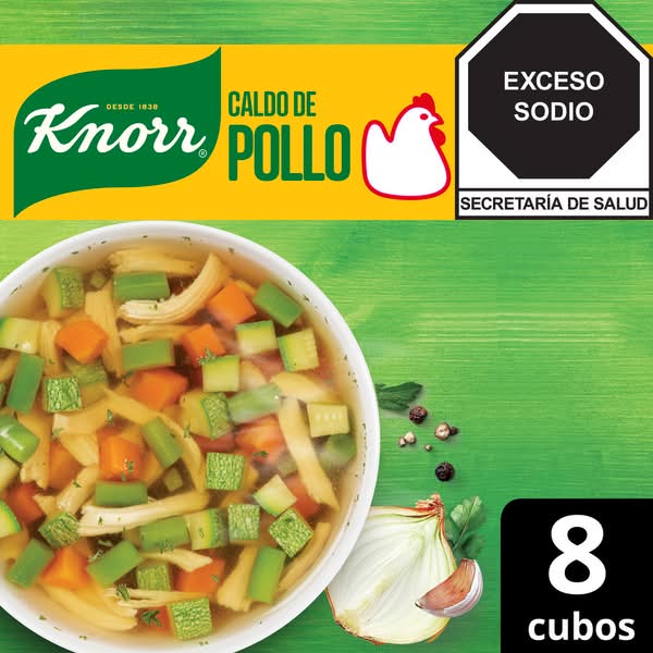 Knorr · Caldo de pollo en cubos (8 un)