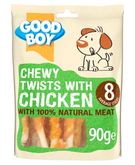 Good Boy Pawsley & Co. Chewy Twists Chicken