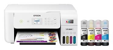 Epson EcoTank ET-2800 Wireless Color Inkjet Printer, All-In-One Supertank, Print, Scan, Copy (9472539)