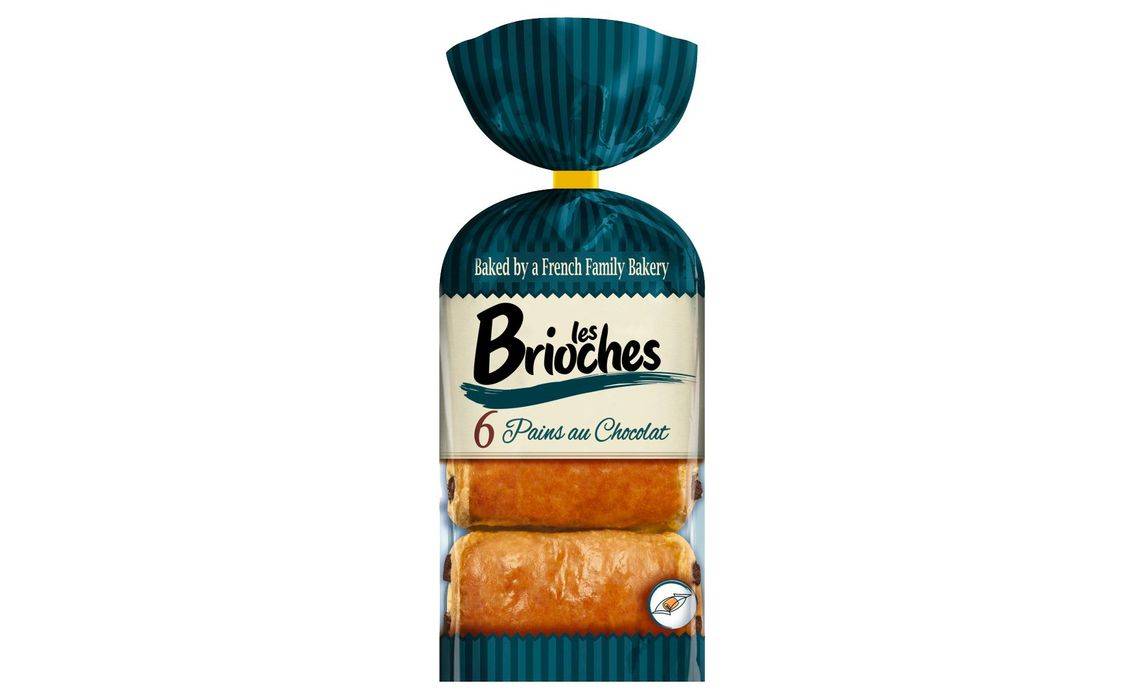 Les Brioches 6 Pains Au Chocolat 270g (383109)