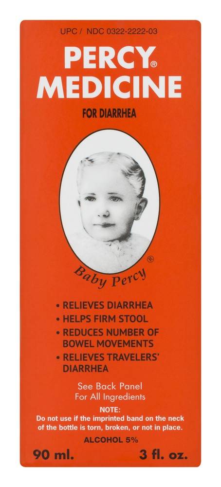 Percy Diarrhea Medicine (3 fl oz)