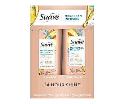 Suave Shine Shampoo and Conditioner (2 ct)