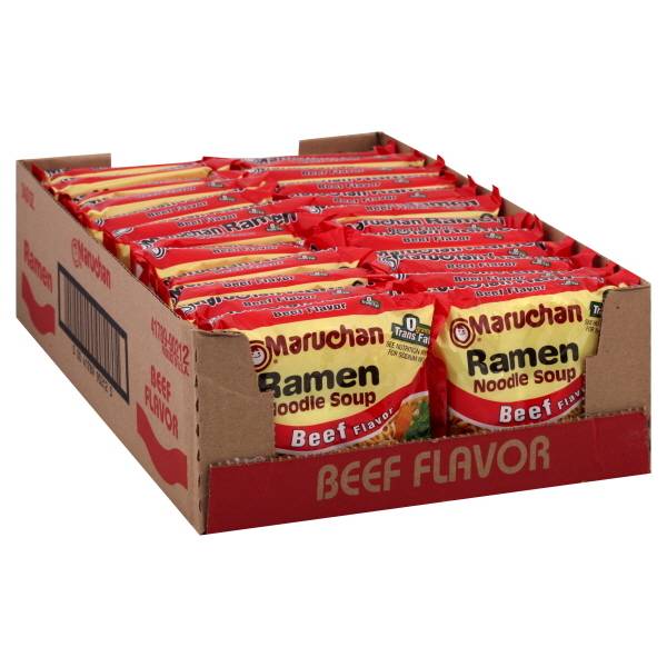 Maruchan Beef Flavor Ramen Noodle Soup