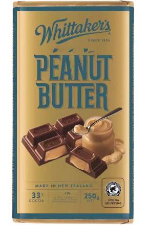 Whittakers Block 250g Peanut Butter