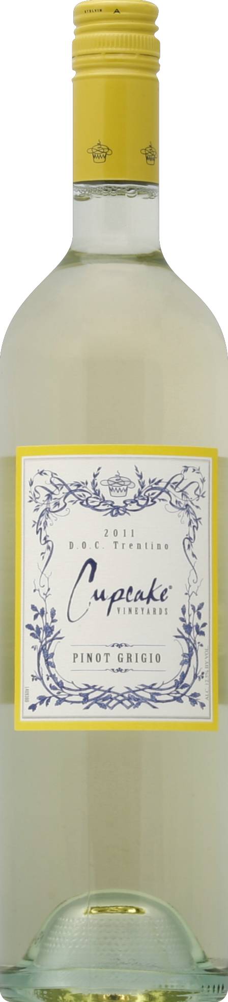 Cupcake Vineyards Pinot Grigio White Wine (750 ml)