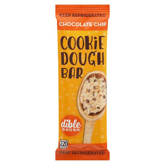 Dible Dough Chocolate Chip Cookie Bar