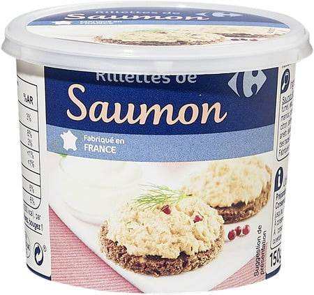 Carrefour Extra - Rillettes de saumon