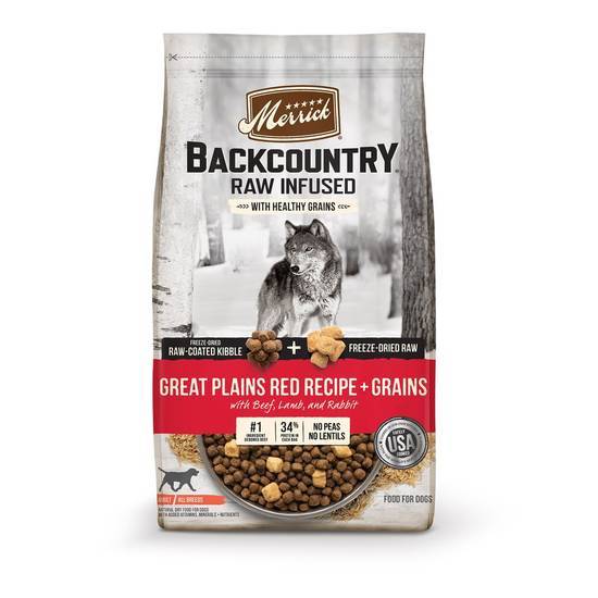 Merrick Backcountry Great Plains Red Recipe Dry Dog Food (20 lbs)