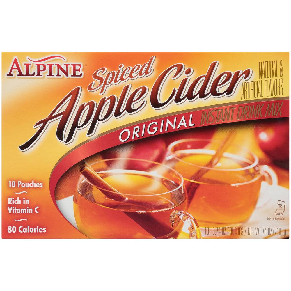 Alpine Original Apple Instant Drink Mix (10 ct, 0.74 oz)