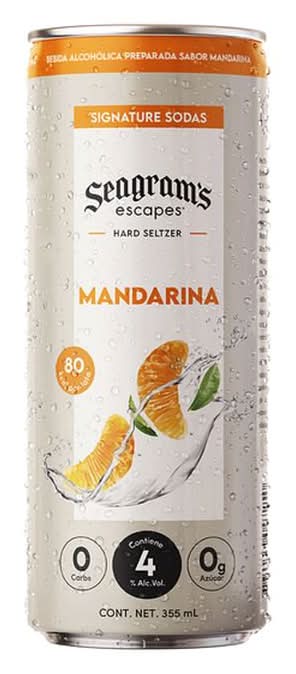 Seagram's Escapes · Bebida alcohólica preparada, mandarina (355 ml)