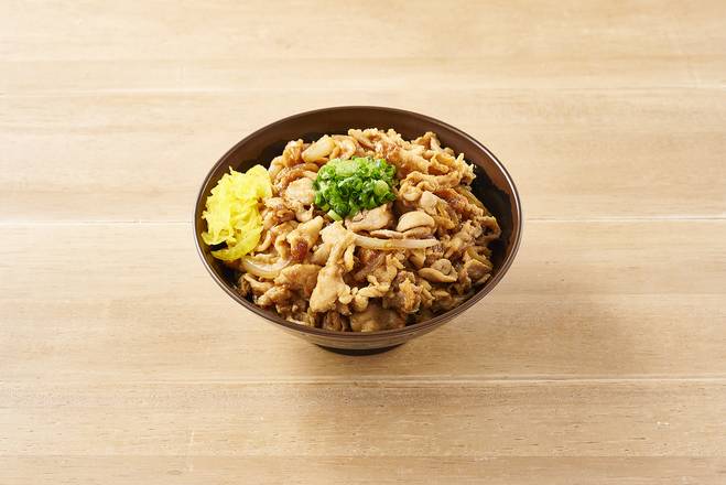 醤�油鶏ガッツ丼（大） Soy Sauce Chicken Gutsy Rice Bowl (Extra Portion)