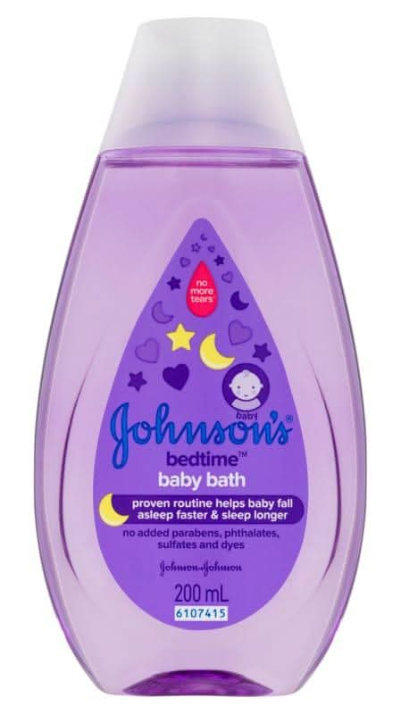 Johnson & Johnson Baby Bedtime Bath 200ml