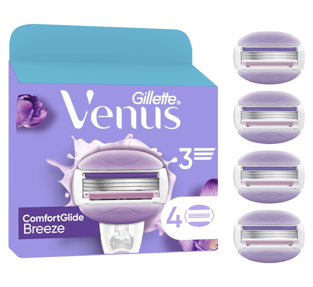 Gillette - Venus comfortglide breeze recharge de lames de rasoir, female (4)