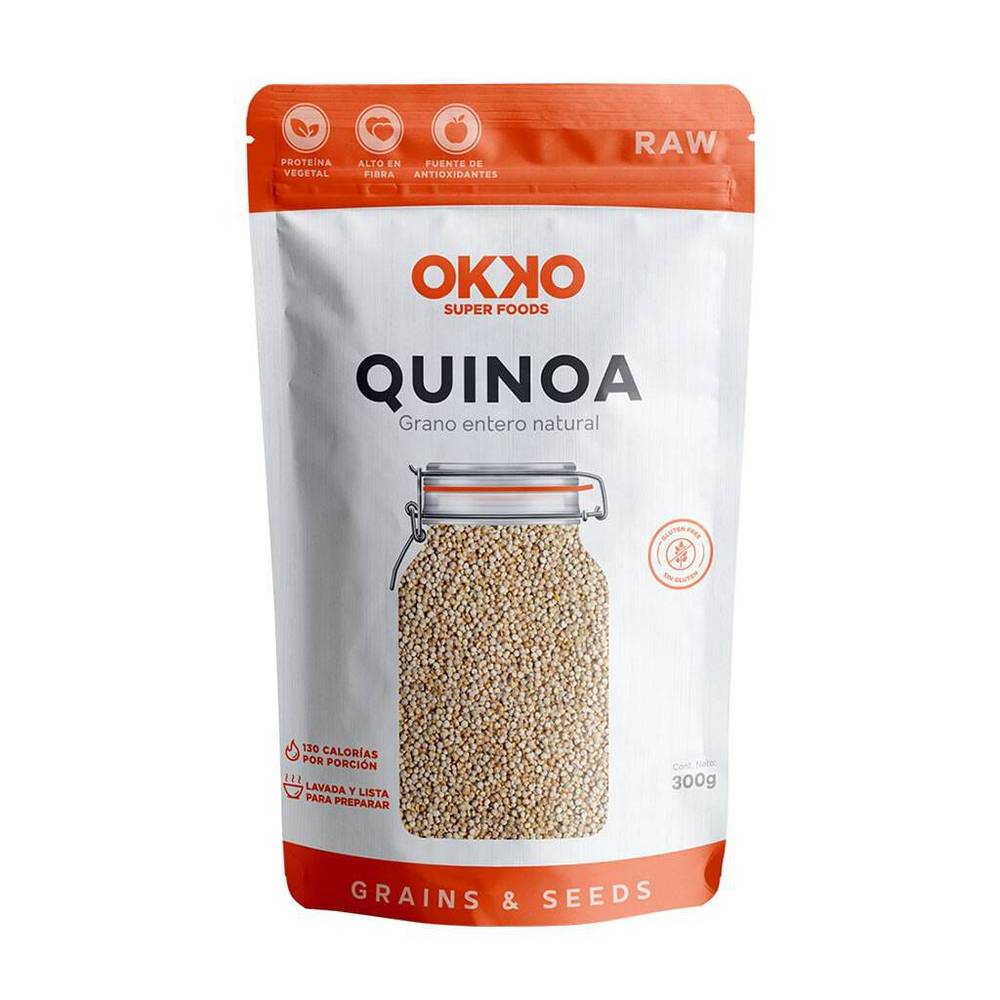 Okko quinoa grano entero (doypack 300 g)