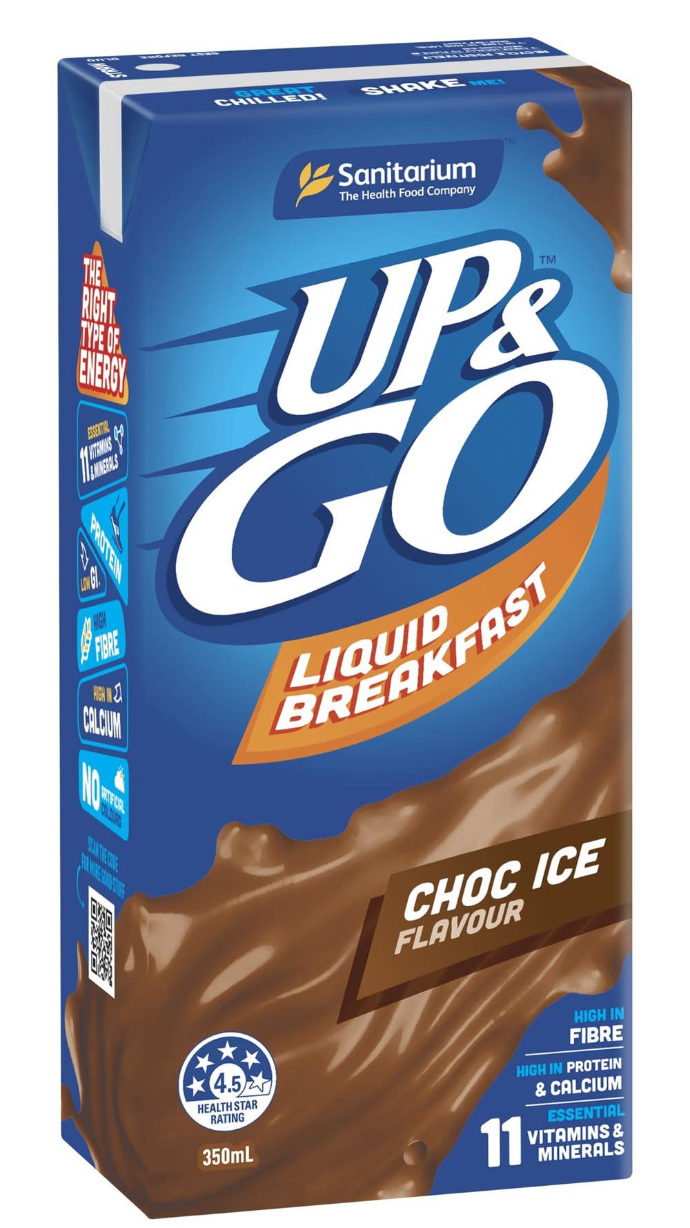 UP&GO Choc Ice 350ml