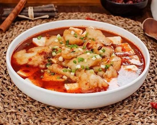 Sliced Fish with tofu pudding 豆花鱼