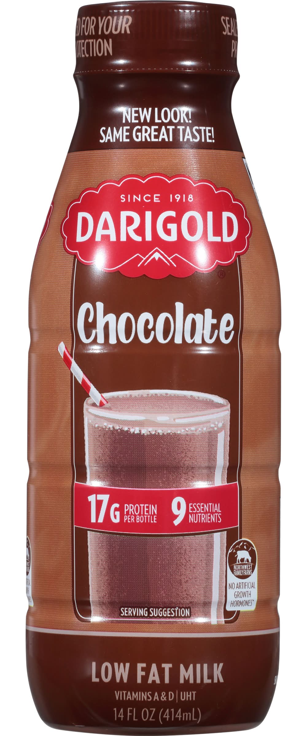 Darigold Chocolate Milk Uht (12 ct, 14 oz)