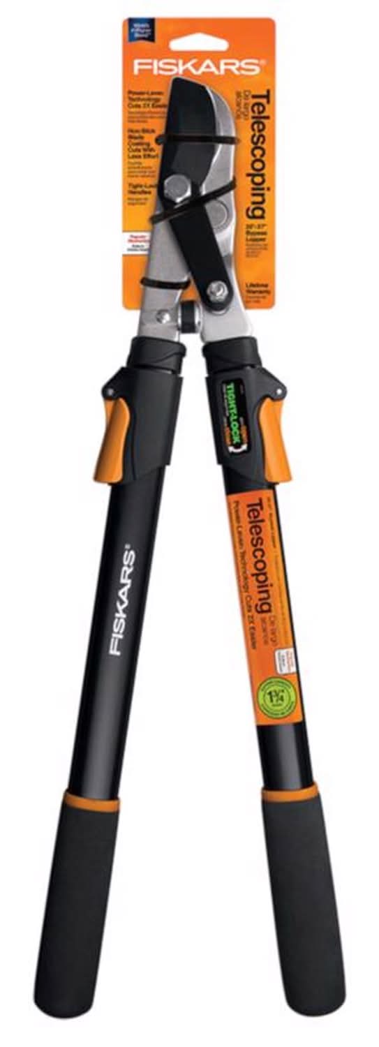 Fiskars Power-Lever 25-37 In. Steel Lopper Pruners