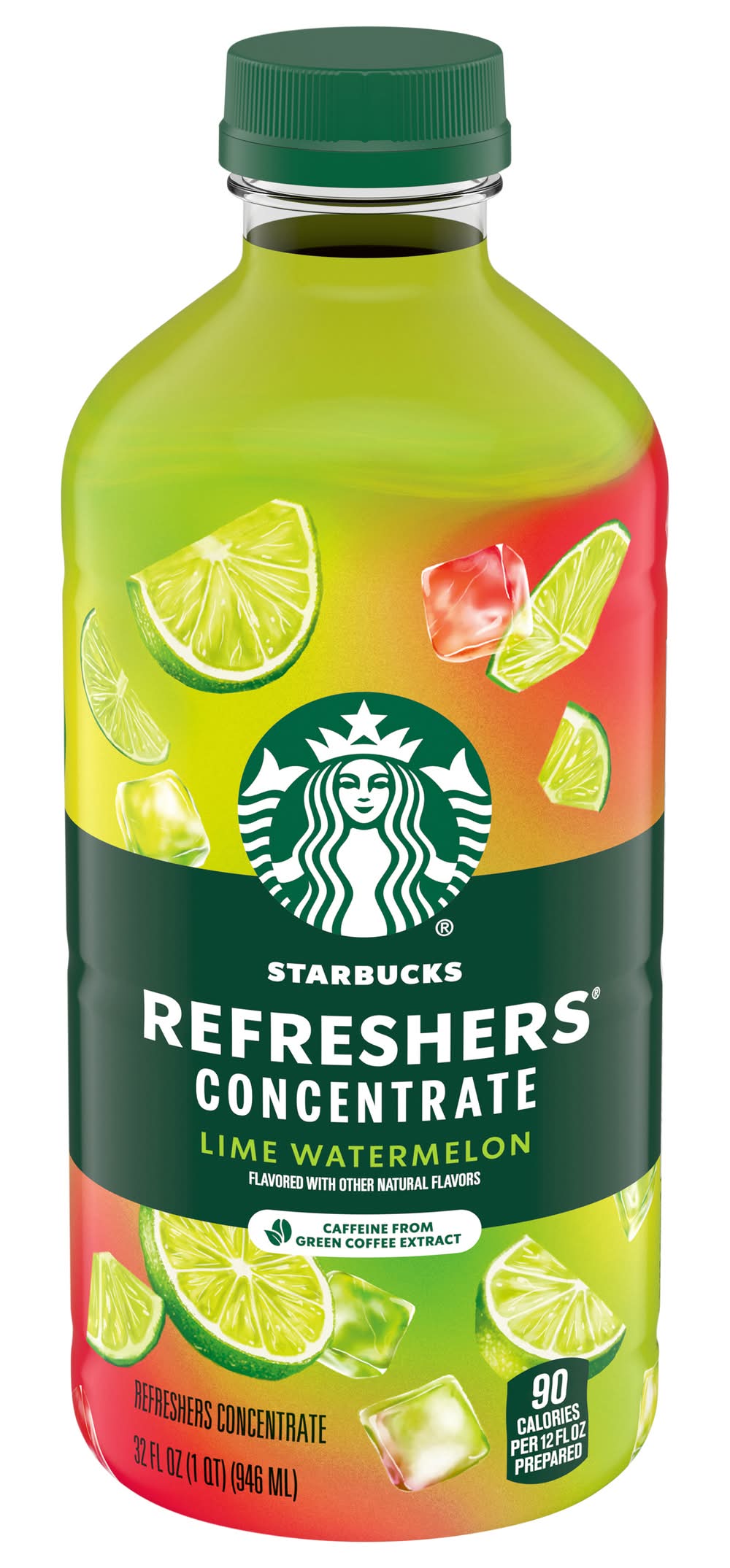Starbucks Refreshers Concentrate, Lime Watermelon (32 fl oz)