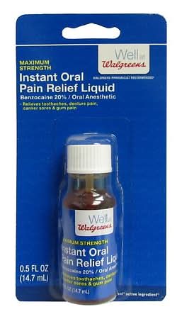 Walgreens Instant Oral Pain Relief Liquid (0.5 fl oz)