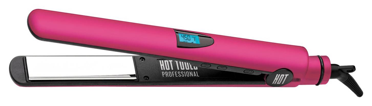 HOT TOOLS FUCHSIA FLAT IRON 61AluIL8OsL.jpg_BO30,255,255,  main image 4