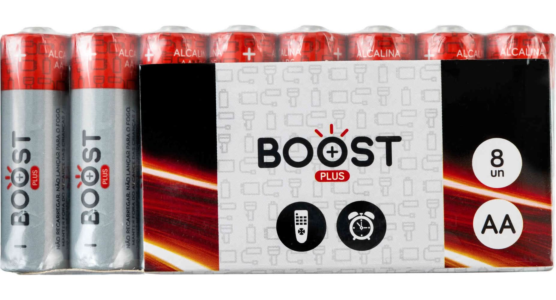 Pilhas AA Boost (emb. 8 un)