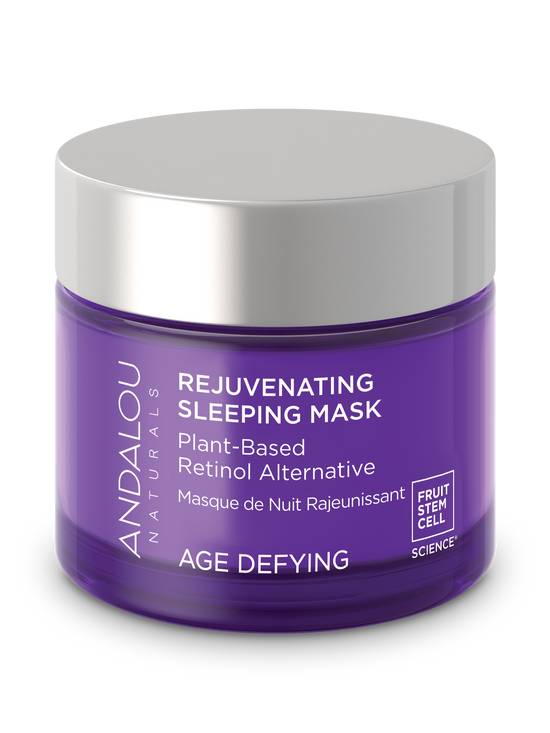 Andalou Age Defying Plant Based Retinol Alternative Rejuvenating Sleeping Mask - 1.7 fl oz