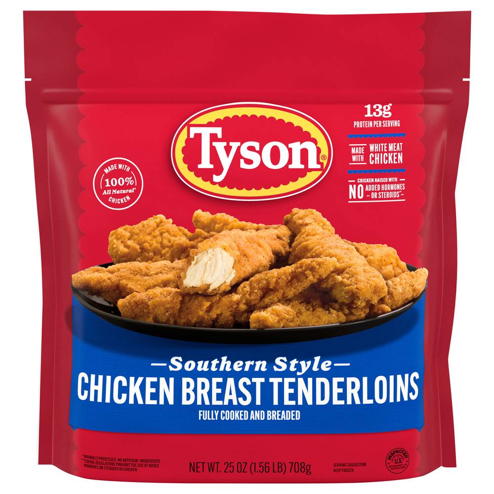 Tyson Southern Style Breast Tenderloins (25 oz)