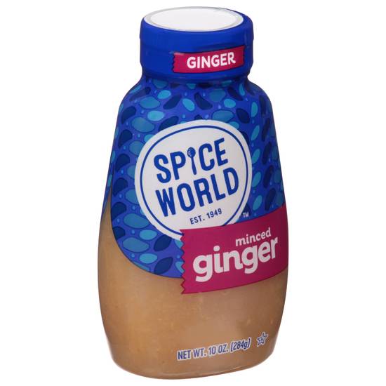 Spice World Minced Ginger (10 oz)