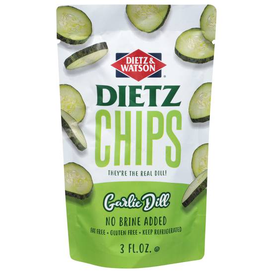 Dietz & Watson Garlic Dill Chips (3 fl oz)