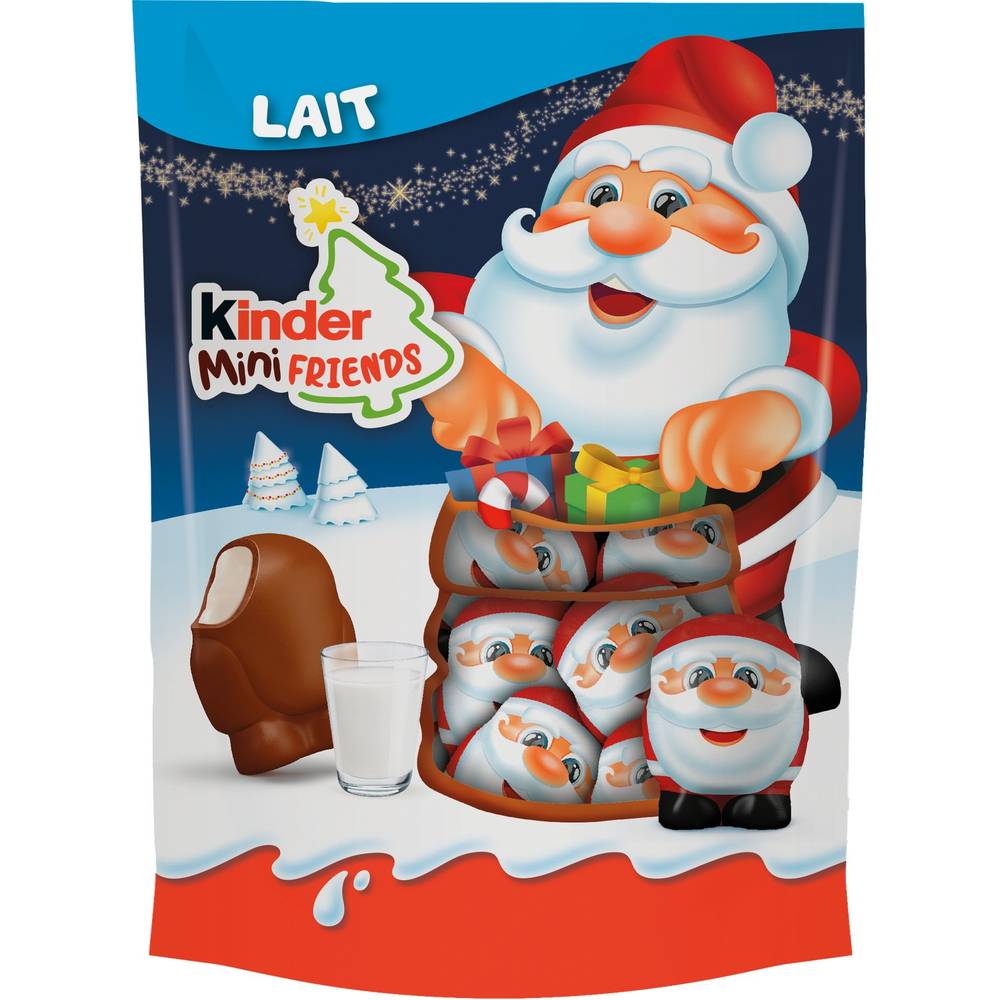 Kinder - Mini friends assortiment de chocolat au lait (122g)