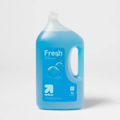 up&up Liquid Dishwashing Soap, Fresh (75 fl oz)