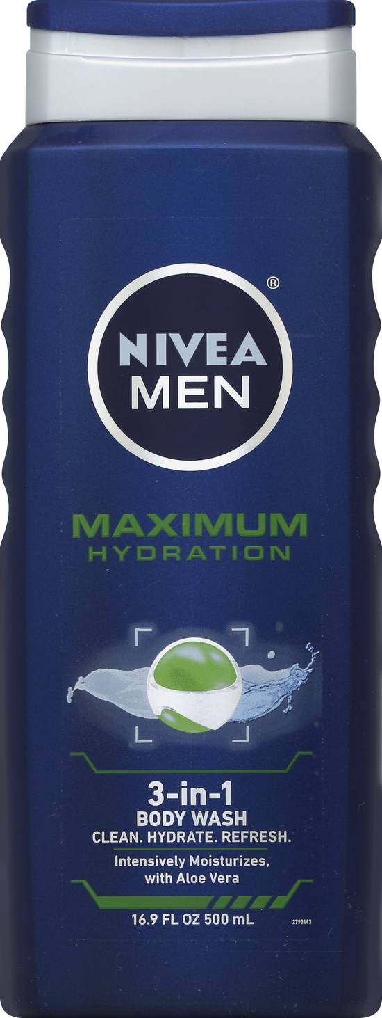 Nivea Long Lasting Maximum Hydration 3 in 1 Body Wash (16.9 fl oz)