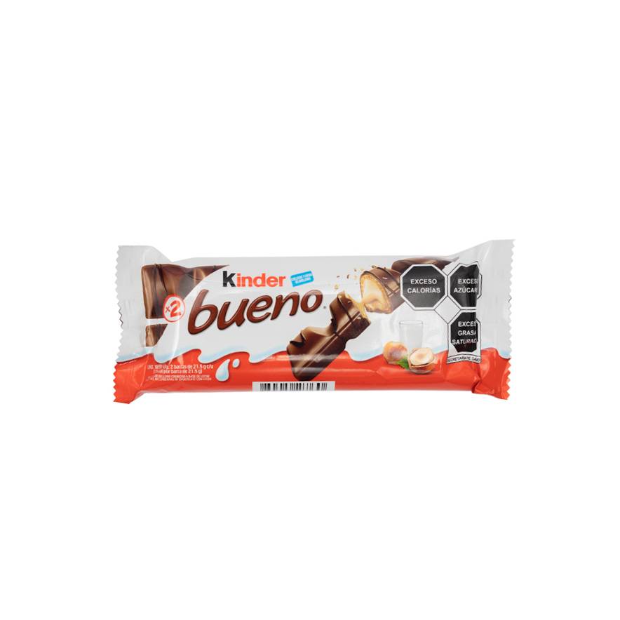 Kinder chocolate bueno relleno (2 un)