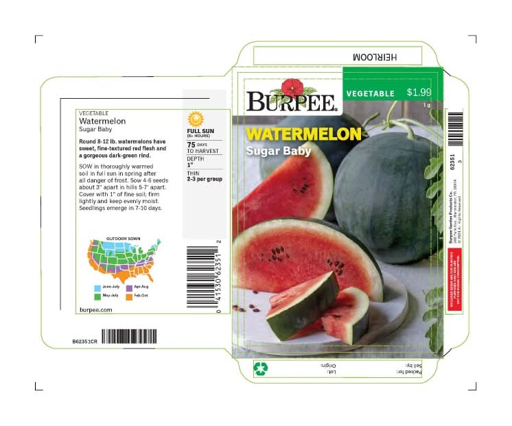 Burpee® Watermelon Sugar Baby Seeds