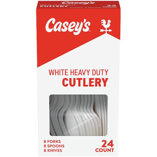 Casey's Assorted Cutlery 24ct