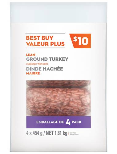 Best Buy Lean Ground Turkey (1.81 kg, 4 ct)