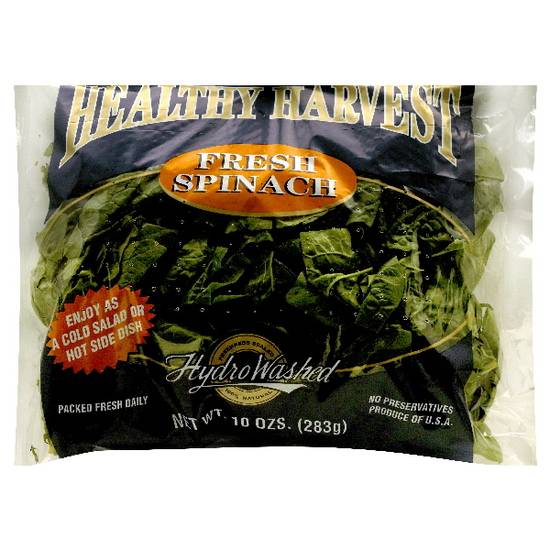 Usda Produce Fresh Spinach (10 oz)