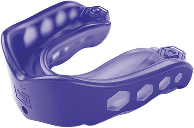Shock Doctor Adult Gel Max Convertible Classic Fit Mouthguard (Purple)