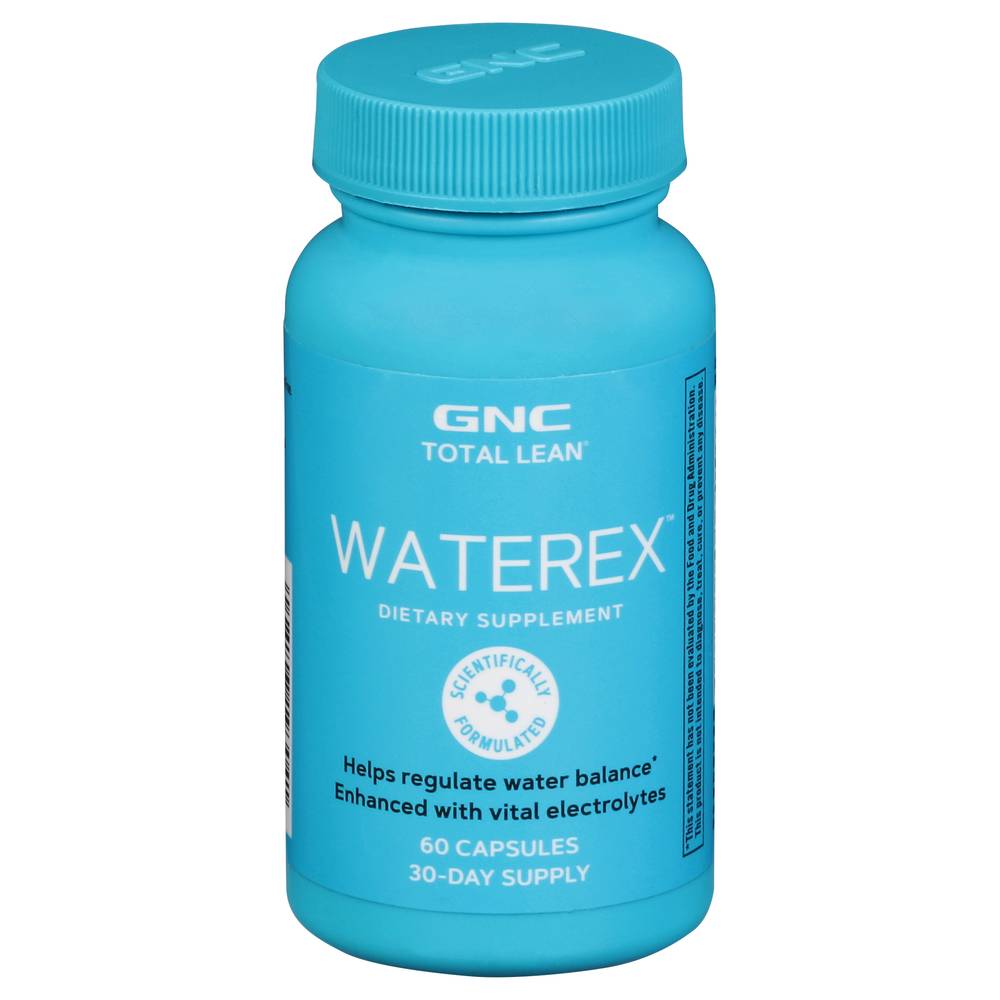 Gnc Total Lean Waterex Dietary Supplement Capsules (60 ct)