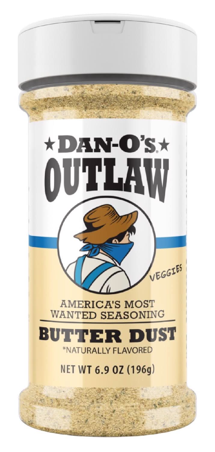 Dan-O'S Outlaw Butter Dust Bbq Seasoning 6.9 Oz