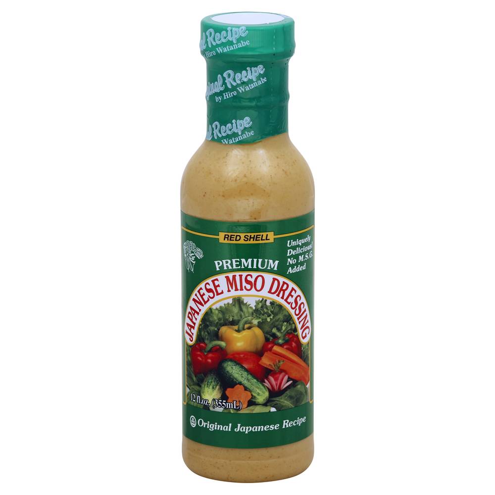 Red Shell Premium Japanese Miso Dressing (12 fl oz)